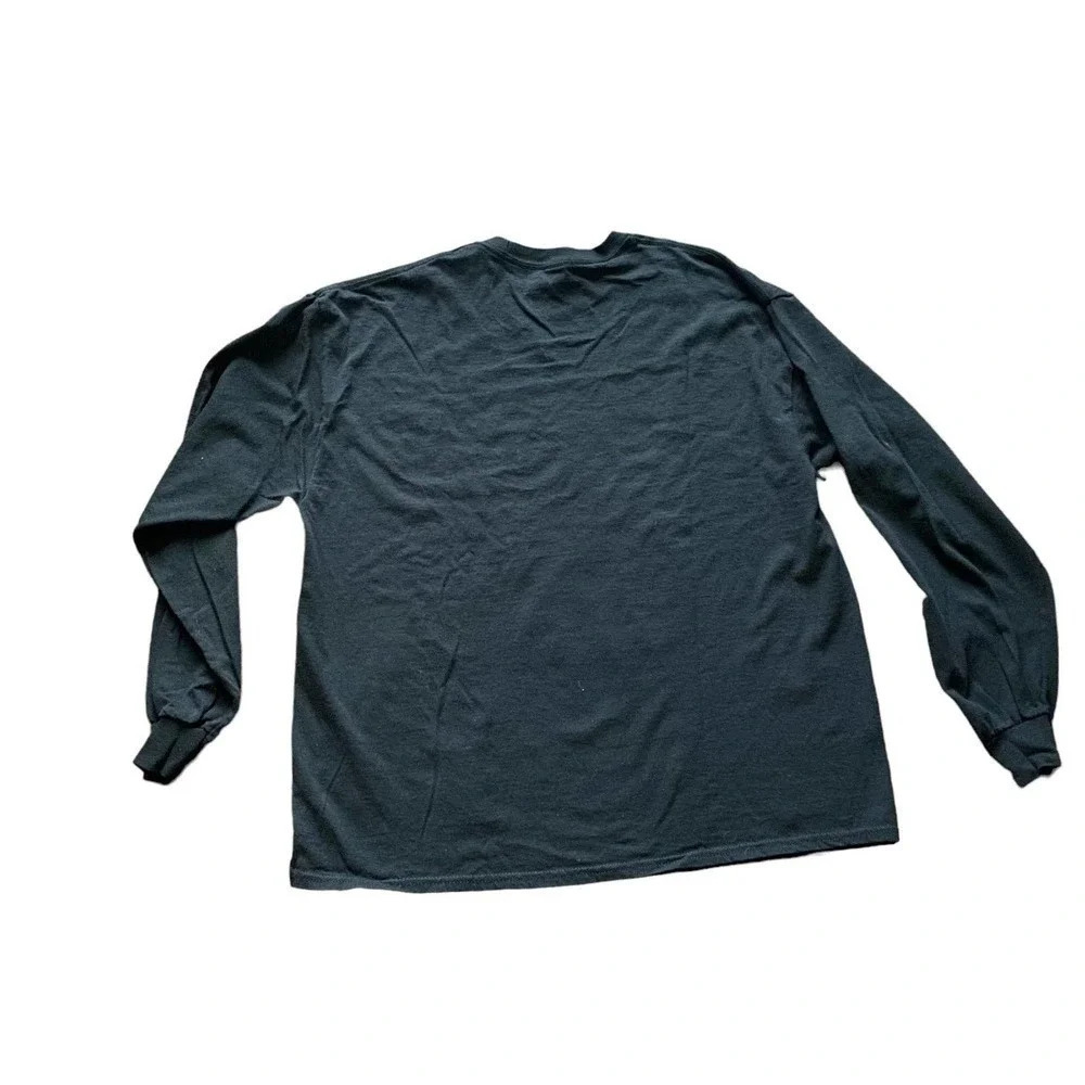 Friends Logo Black Long Sleeve 100% Casual Cotton Pullover Top Men’s Shirt - Picture 4 of 7